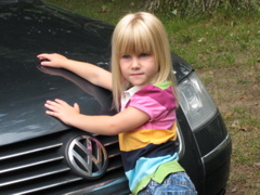 The VW girl