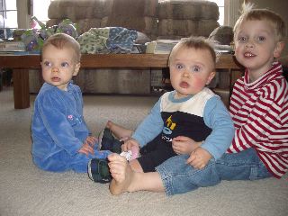 Baby Maya, Baby Jackson & Grant